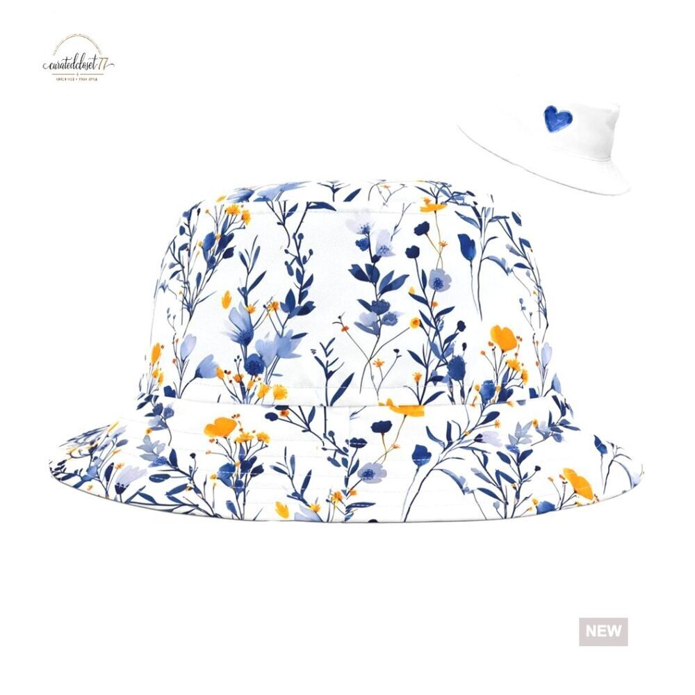 Unisex Bucket Hat Polyester SPF 50 Sun Protection Foldable Travel